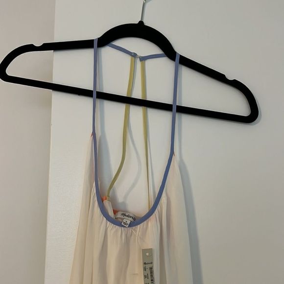 Madewell white cotton maxi coverup NWT size large - Picture 5 of 5